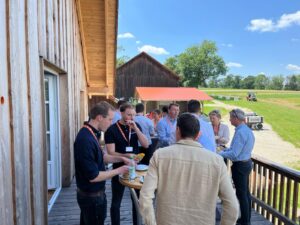 Lunch tijdens de Innovatiemissie Beieren